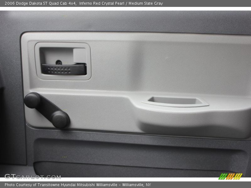 Inferno Red Crystal Pearl / Medium Slate Gray 2006 Dodge Dakota ST Quad Cab 4x4