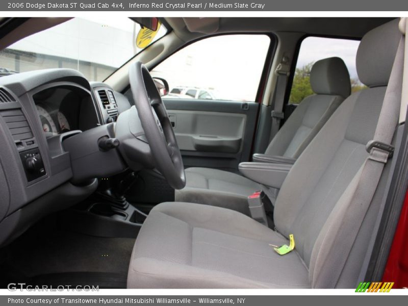 Inferno Red Crystal Pearl / Medium Slate Gray 2006 Dodge Dakota ST Quad Cab 4x4