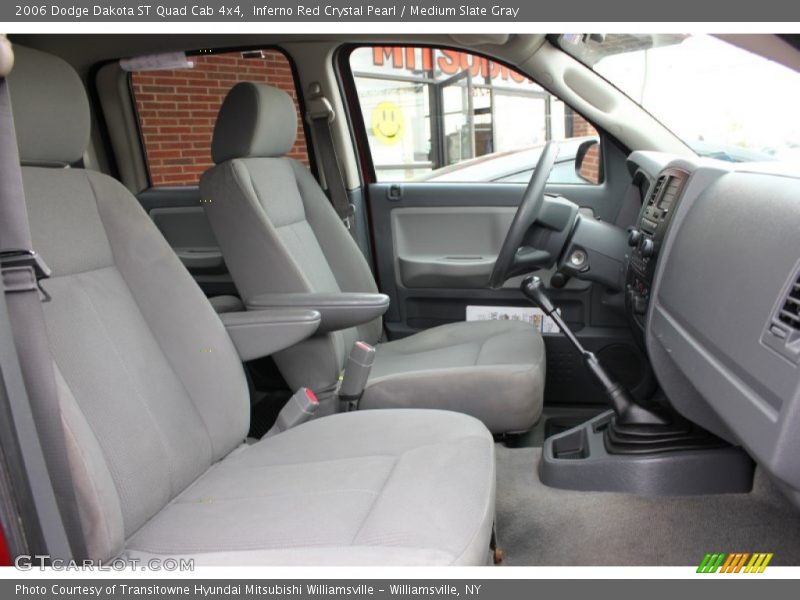 Inferno Red Crystal Pearl / Medium Slate Gray 2006 Dodge Dakota ST Quad Cab 4x4