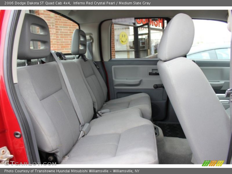 Inferno Red Crystal Pearl / Medium Slate Gray 2006 Dodge Dakota ST Quad Cab 4x4
