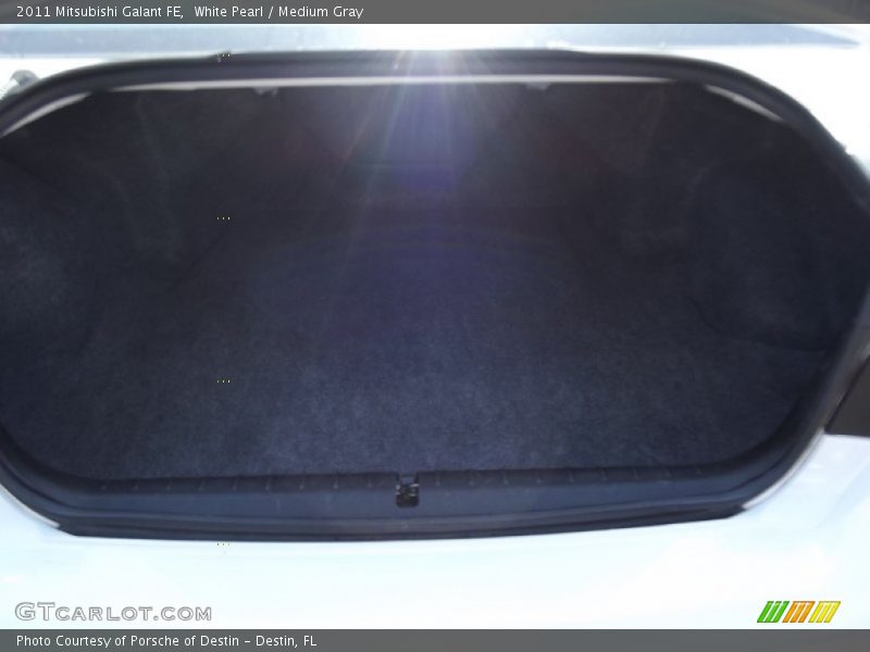 White Pearl / Medium Gray 2011 Mitsubishi Galant FE