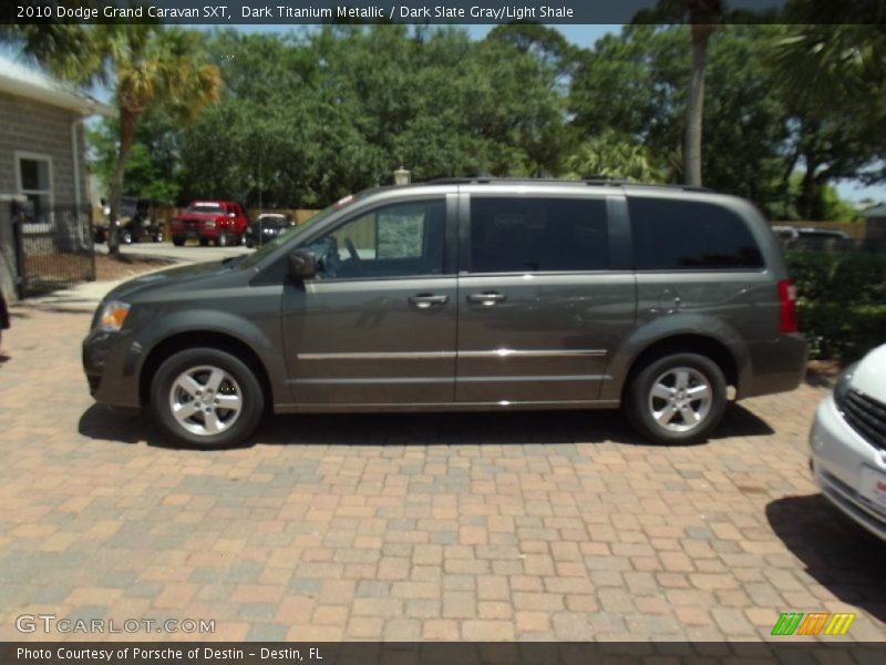 Dark Titanium Metallic / Dark Slate Gray/Light Shale 2010 Dodge Grand Caravan SXT