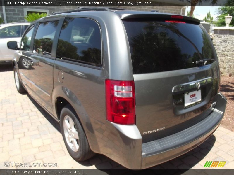 Dark Titanium Metallic / Dark Slate Gray/Light Shale 2010 Dodge Grand Caravan SXT