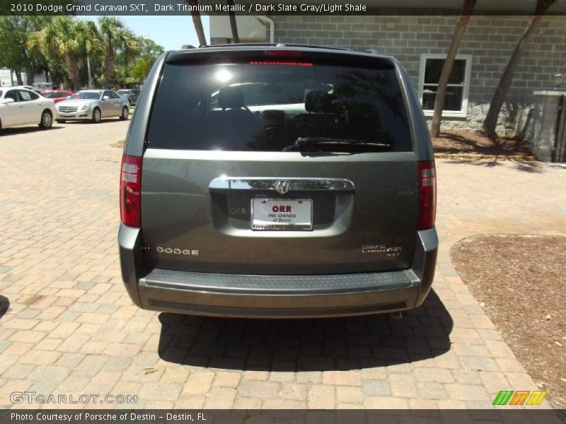 Dark Titanium Metallic / Dark Slate Gray/Light Shale 2010 Dodge Grand Caravan SXT