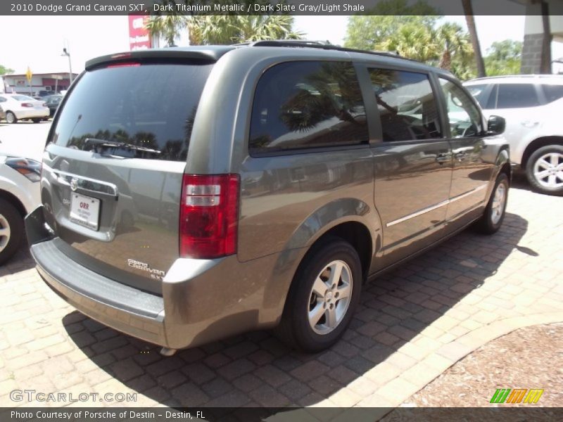 Dark Titanium Metallic / Dark Slate Gray/Light Shale 2010 Dodge Grand Caravan SXT