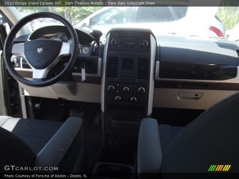 Dark Titanium Metallic / Dark Slate Gray/Light Shale 2010 Dodge Grand Caravan SXT