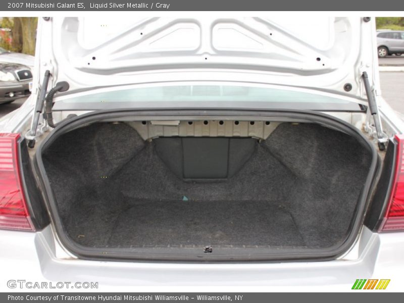 Liquid Silver Metallic / Gray 2007 Mitsubishi Galant ES