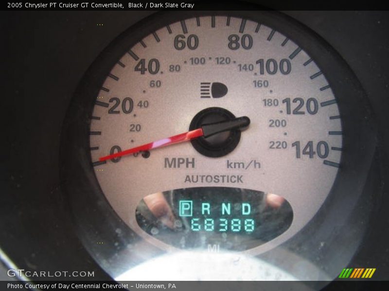 Black / Dark Slate Gray 2005 Chrysler PT Cruiser GT Convertible