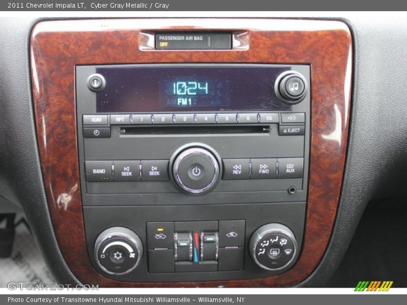 Cyber Gray Metallic / Gray 2011 Chevrolet Impala LT