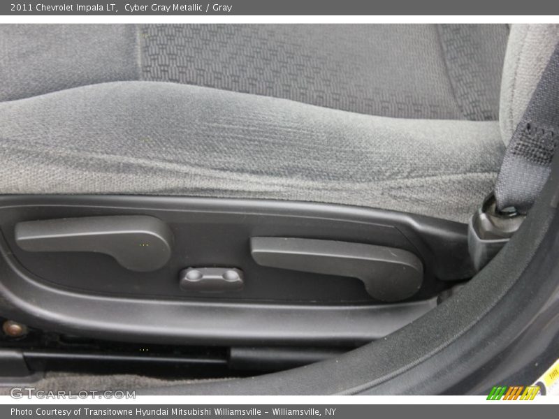 Cyber Gray Metallic / Gray 2011 Chevrolet Impala LT