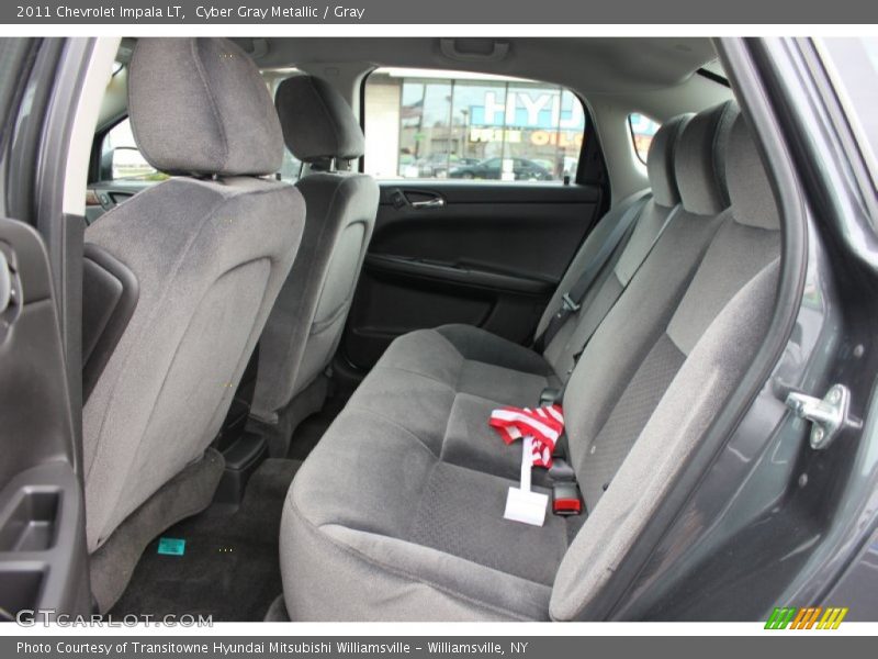 Cyber Gray Metallic / Gray 2011 Chevrolet Impala LT