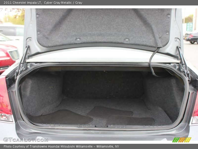 Cyber Gray Metallic / Gray 2011 Chevrolet Impala LT