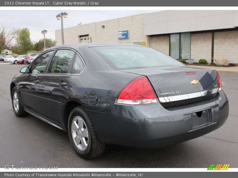 Cyber Gray Metallic / Gray 2011 Chevrolet Impala LT