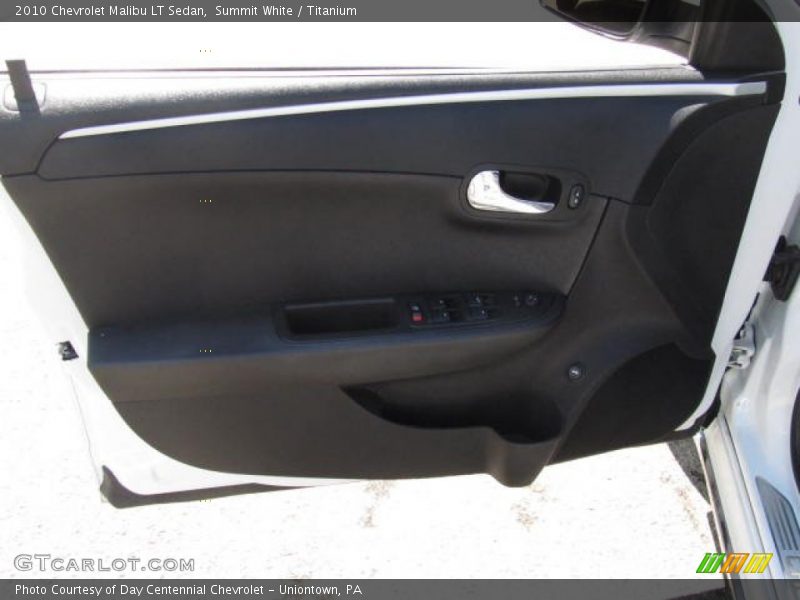 Summit White / Titanium 2010 Chevrolet Malibu LT Sedan