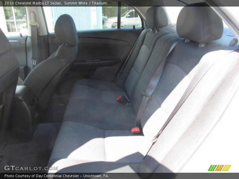 Summit White / Titanium 2010 Chevrolet Malibu LT Sedan