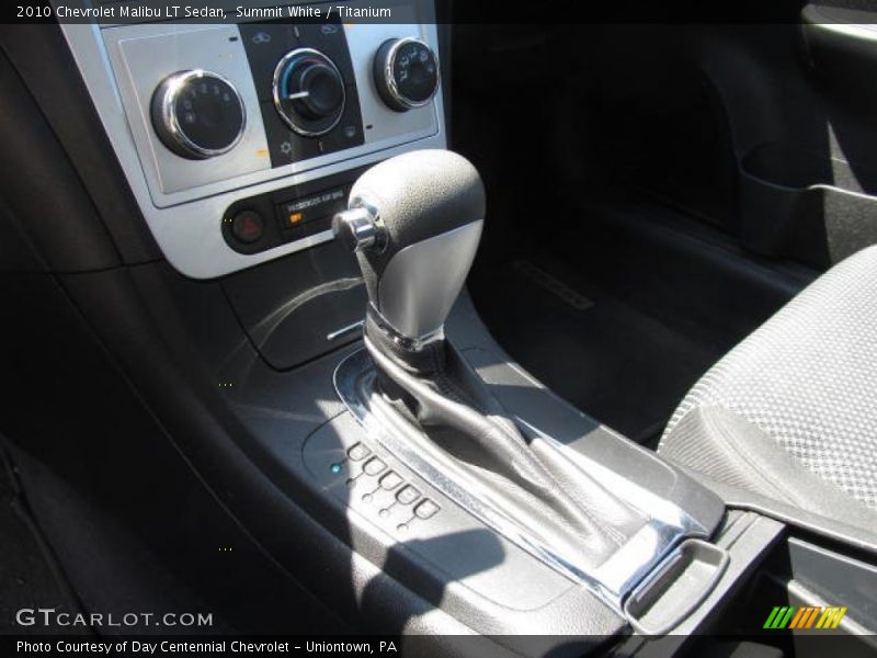 Summit White / Titanium 2010 Chevrolet Malibu LT Sedan
