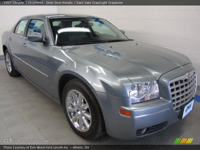 Silver Steel Metallic / Dark Slate Gray/Light Graystone 2007 Chrysler 300 Limited