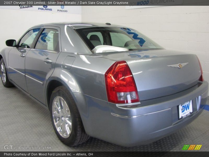 Silver Steel Metallic / Dark Slate Gray/Light Graystone 2007 Chrysler 300 Limited