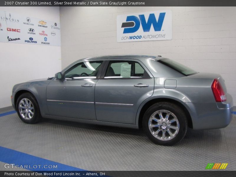 Silver Steel Metallic / Dark Slate Gray/Light Graystone 2007 Chrysler 300 Limited