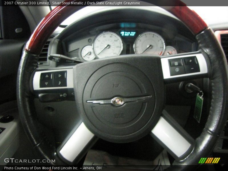 Silver Steel Metallic / Dark Slate Gray/Light Graystone 2007 Chrysler 300 Limited