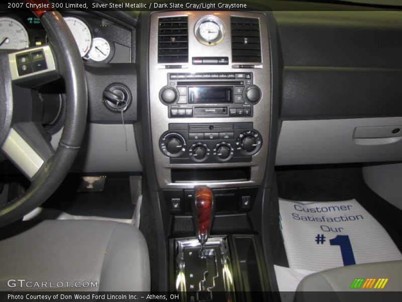 Silver Steel Metallic / Dark Slate Gray/Light Graystone 2007 Chrysler 300 Limited