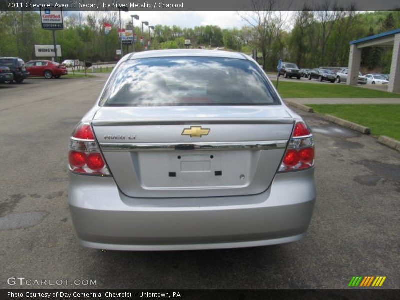 Ice Silver Metallic / Charcoal 2011 Chevrolet Aveo LT Sedan