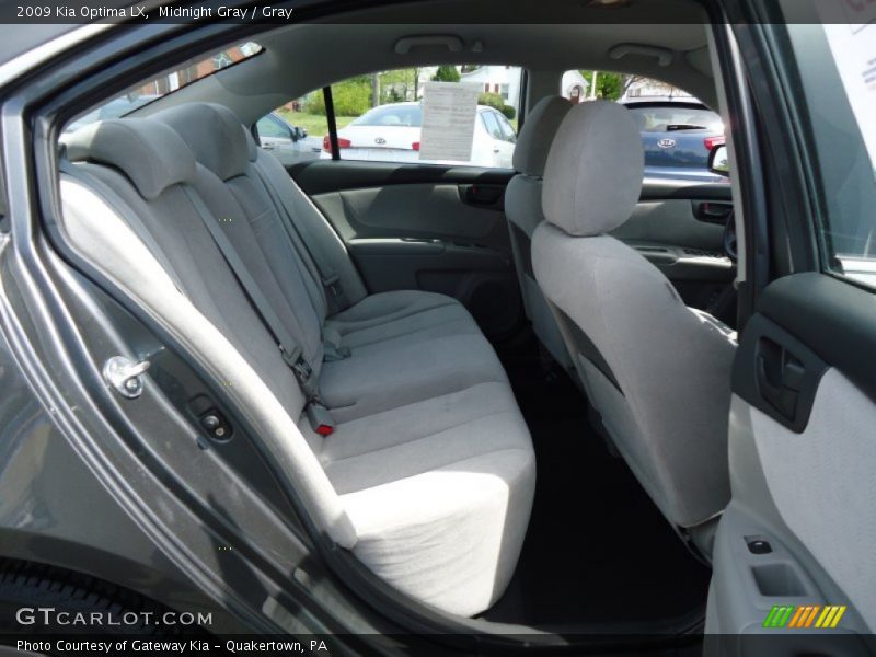 Midnight Gray / Gray 2009 Kia Optima LX