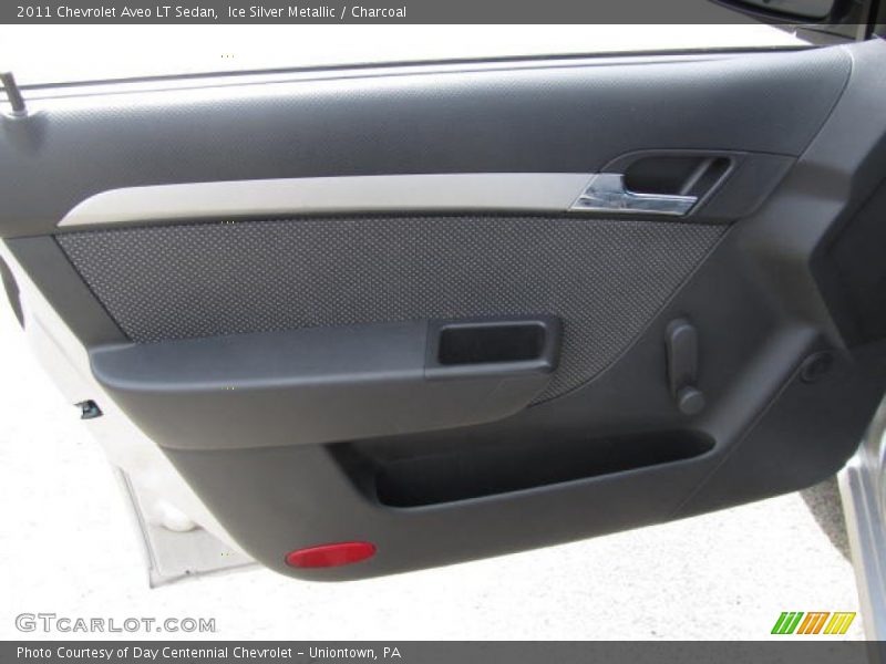 Ice Silver Metallic / Charcoal 2011 Chevrolet Aveo LT Sedan
