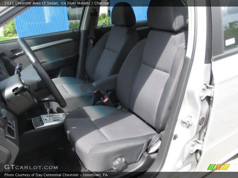 Ice Silver Metallic / Charcoal 2011 Chevrolet Aveo LT Sedan