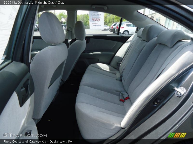 Midnight Gray / Gray 2009 Kia Optima LX
