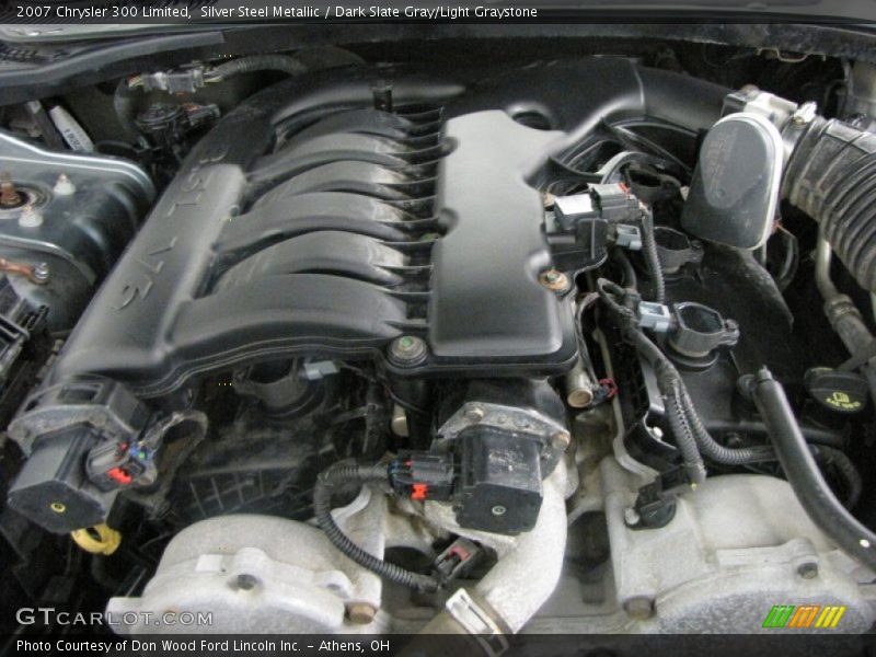 Silver Steel Metallic / Dark Slate Gray/Light Graystone 2007 Chrysler 300 Limited