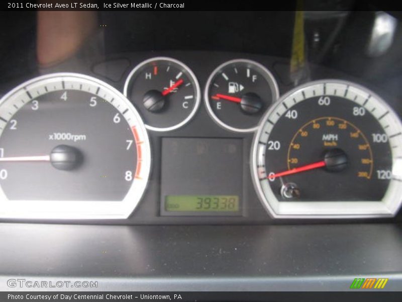 Ice Silver Metallic / Charcoal 2011 Chevrolet Aveo LT Sedan