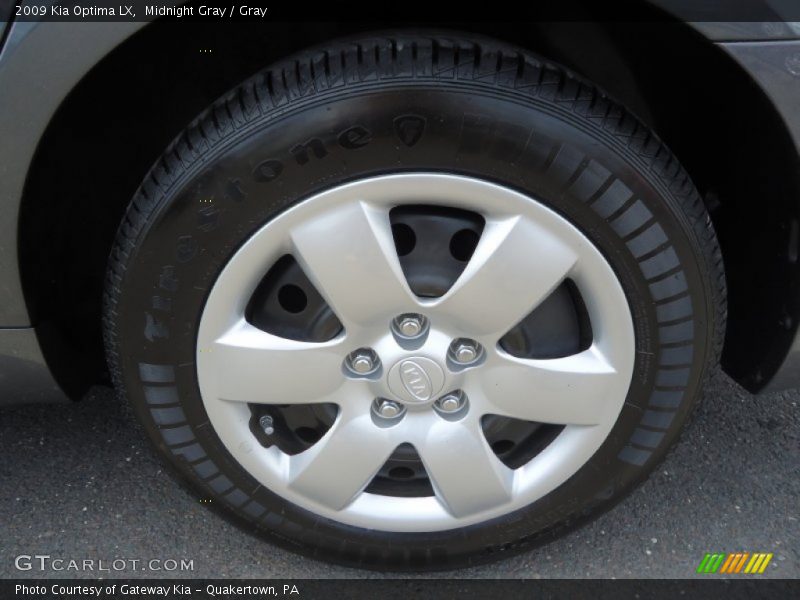 Midnight Gray / Gray 2009 Kia Optima LX