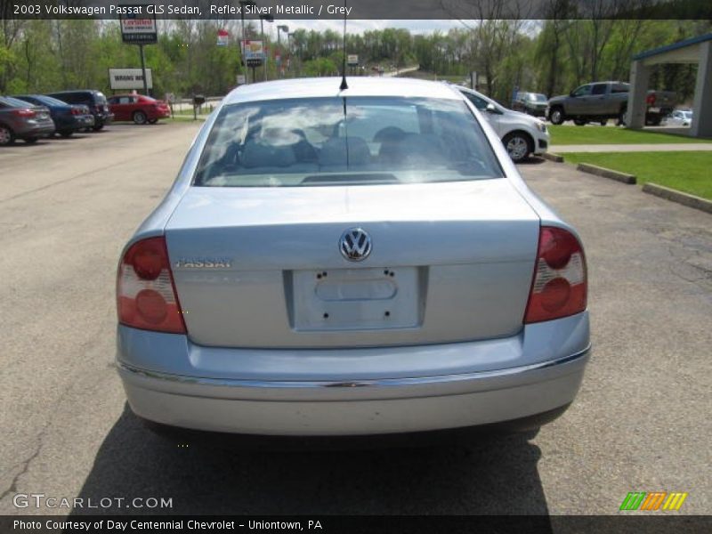 Reflex Silver Metallic / Grey 2003 Volkswagen Passat GLS Sedan
