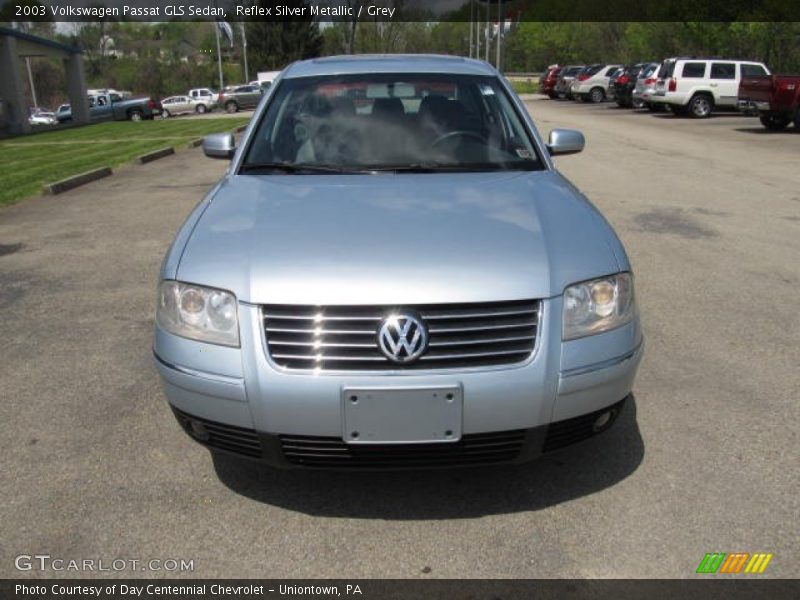 Reflex Silver Metallic / Grey 2003 Volkswagen Passat GLS Sedan