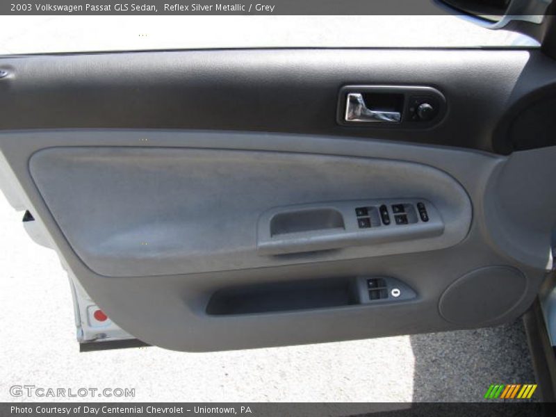 Reflex Silver Metallic / Grey 2003 Volkswagen Passat GLS Sedan