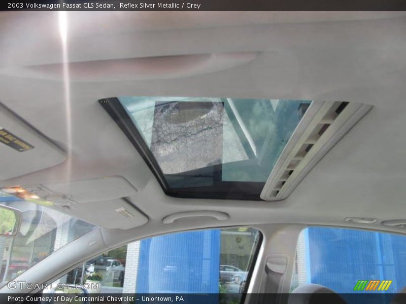 Reflex Silver Metallic / Grey 2003 Volkswagen Passat GLS Sedan