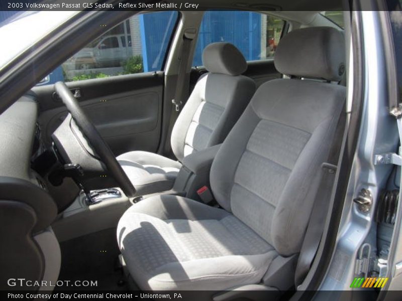 Reflex Silver Metallic / Grey 2003 Volkswagen Passat GLS Sedan