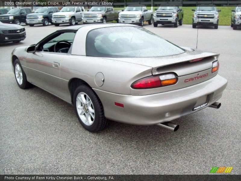 Light Pewter Metallic / Ebony 2001 Chevrolet Camaro Coupe