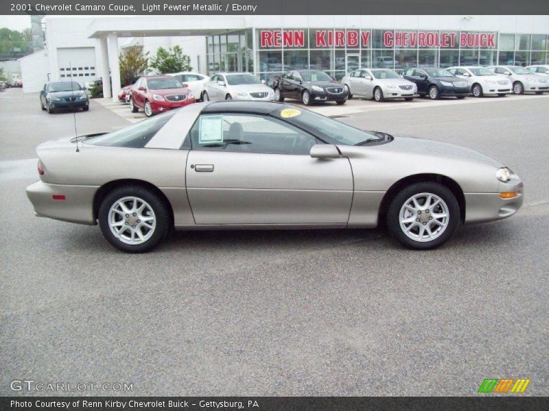 Light Pewter Metallic / Ebony 2001 Chevrolet Camaro Coupe