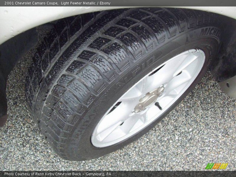 Light Pewter Metallic / Ebony 2001 Chevrolet Camaro Coupe