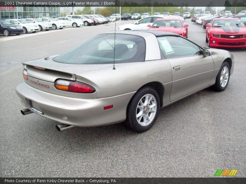 Light Pewter Metallic / Ebony 2001 Chevrolet Camaro Coupe