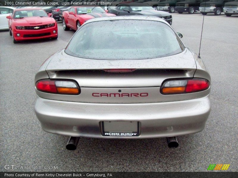 Light Pewter Metallic / Ebony 2001 Chevrolet Camaro Coupe