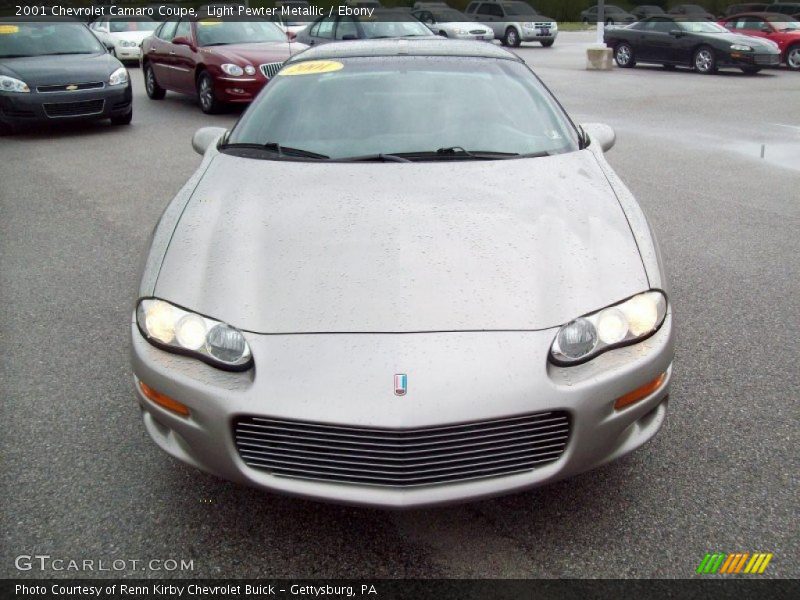 Light Pewter Metallic / Ebony 2001 Chevrolet Camaro Coupe
