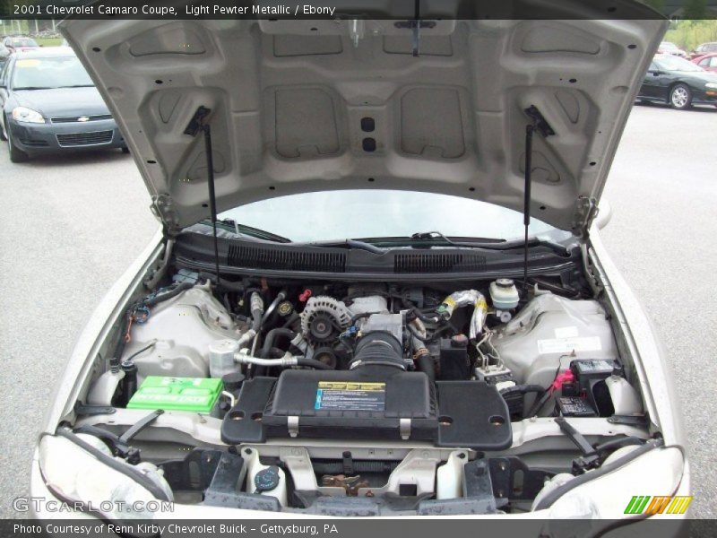 Light Pewter Metallic / Ebony 2001 Chevrolet Camaro Coupe