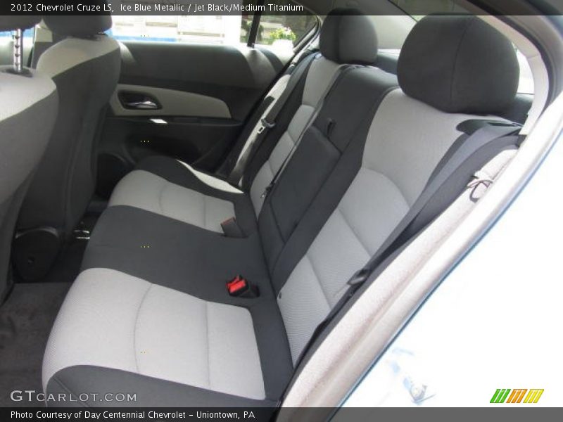 Ice Blue Metallic / Jet Black/Medium Titanium 2012 Chevrolet Cruze LS