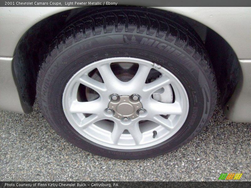 Light Pewter Metallic / Ebony 2001 Chevrolet Camaro Coupe