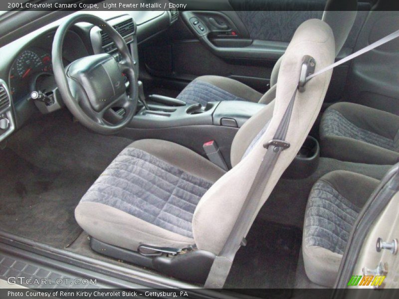 Light Pewter Metallic / Ebony 2001 Chevrolet Camaro Coupe