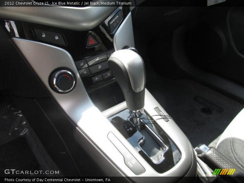 Ice Blue Metallic / Jet Black/Medium Titanium 2012 Chevrolet Cruze LS