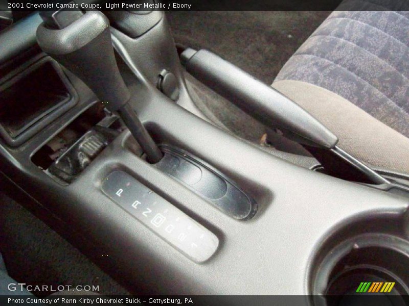 Light Pewter Metallic / Ebony 2001 Chevrolet Camaro Coupe